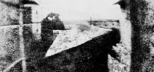 Vista desde la ventana Le Gras, Joseph Nicéphore Niépce - primera fotografía de la historia, 1827